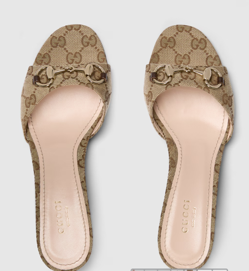 👜 Gucci | Sandalia tipo chancla con Horsebit para mujer - Imagen 4