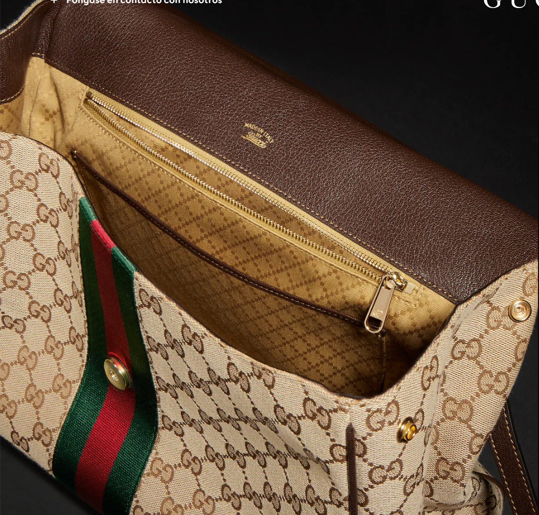 👜 Gucci | Bolso grande de asa superior Paparazzo - Imagen 4