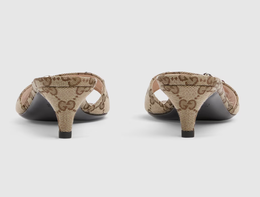 👜 Gucci | Sandalia tipo chancla con Horsebit para mujer - Imagen 3