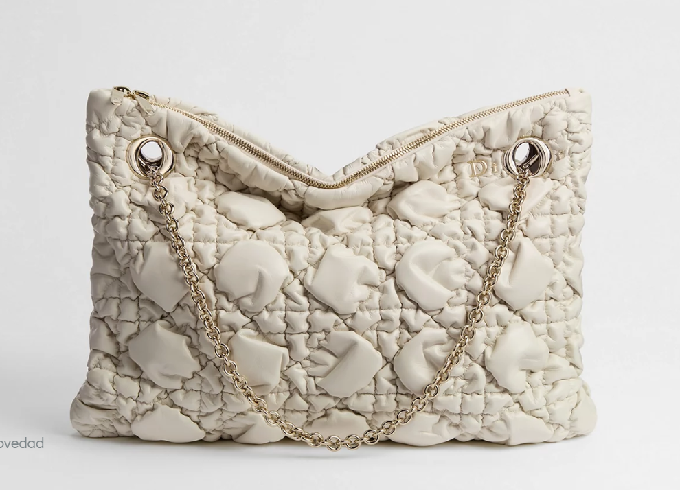👜 DIOR | Bolso mediano Dior Crunchy