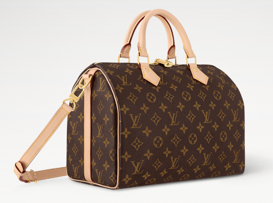 👜 LOUIS VUITTON | Bolso Speedy 30 con bandolera - Imagen 2