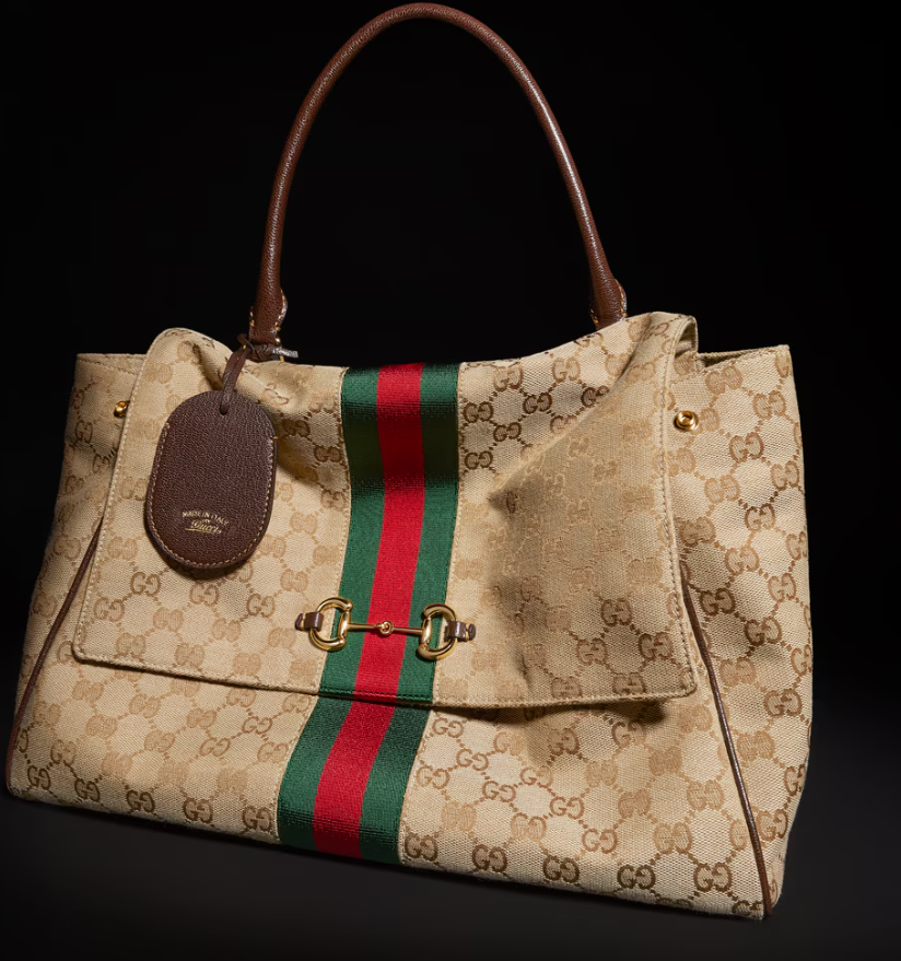 👜 Gucci | Bolso grande de asa superior Paparazzo