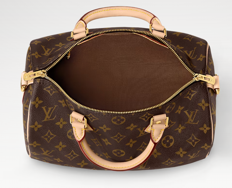 👜 LOUIS VUITTON | Bolso Speedy 30 con bandolera - Imagen 5