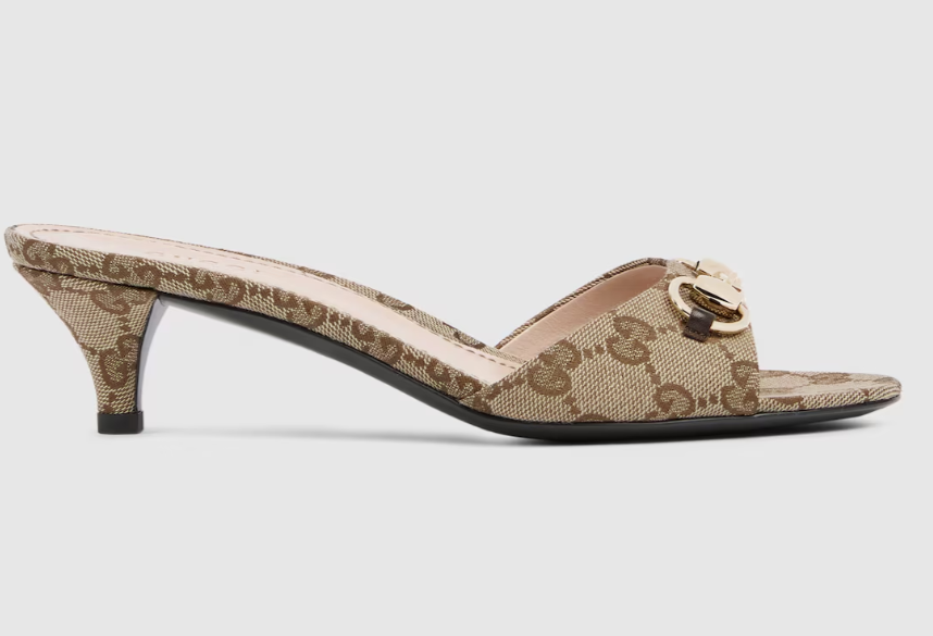 👜 Gucci | Sandalia tipo chancla con Horsebit para mujer - Imagen 5