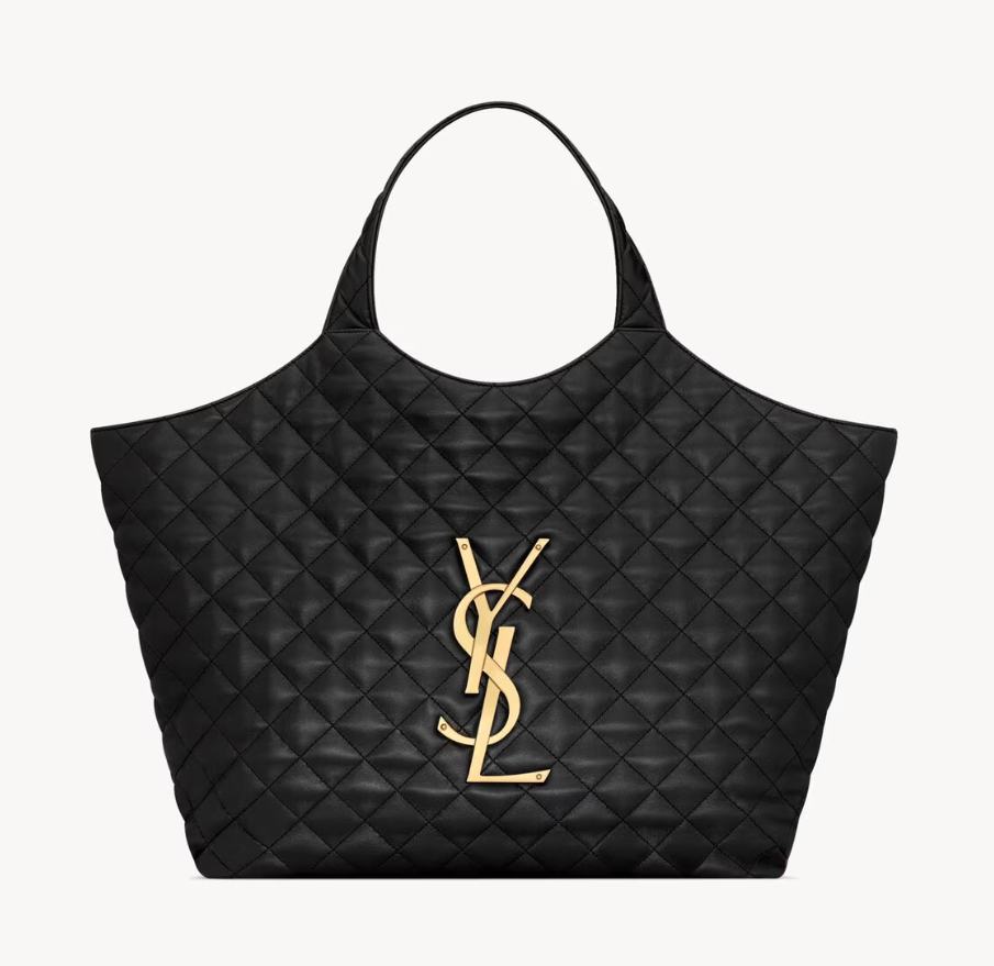 👜 YSL | Maxibolso shopper ICARE de piel de cordero acolchada - Imagen 3