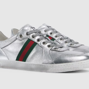 👜 Gucci | Zapatilla de caña baja Stretch para mujer