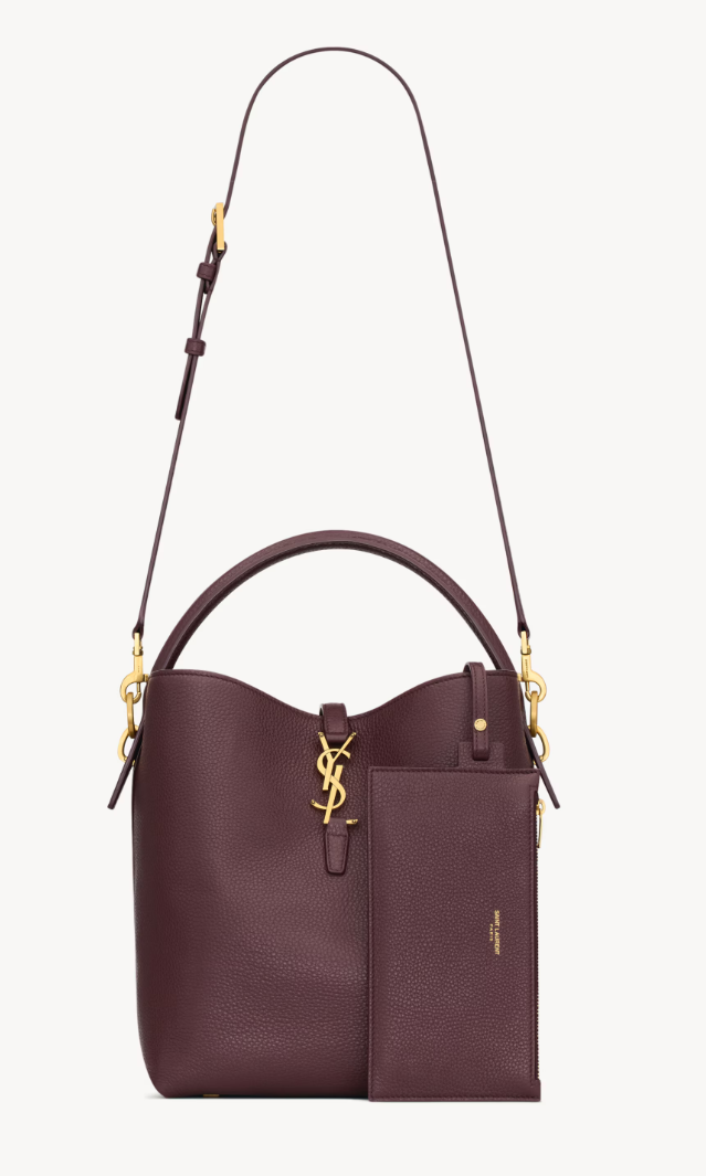 👜 YSL | Le 37 flexible de piel granulada - Imagen 2