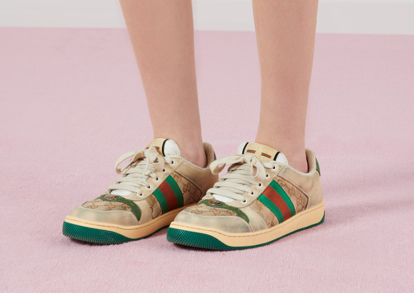 👜 Gucci | Zapatilla Screener de piel para mujer - Imagen 3