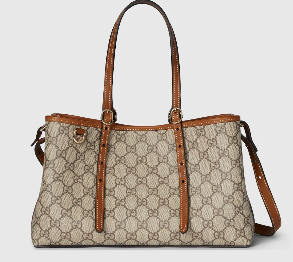 👜 Gucci | Bolso tote GG Emblem tamaño mediano
