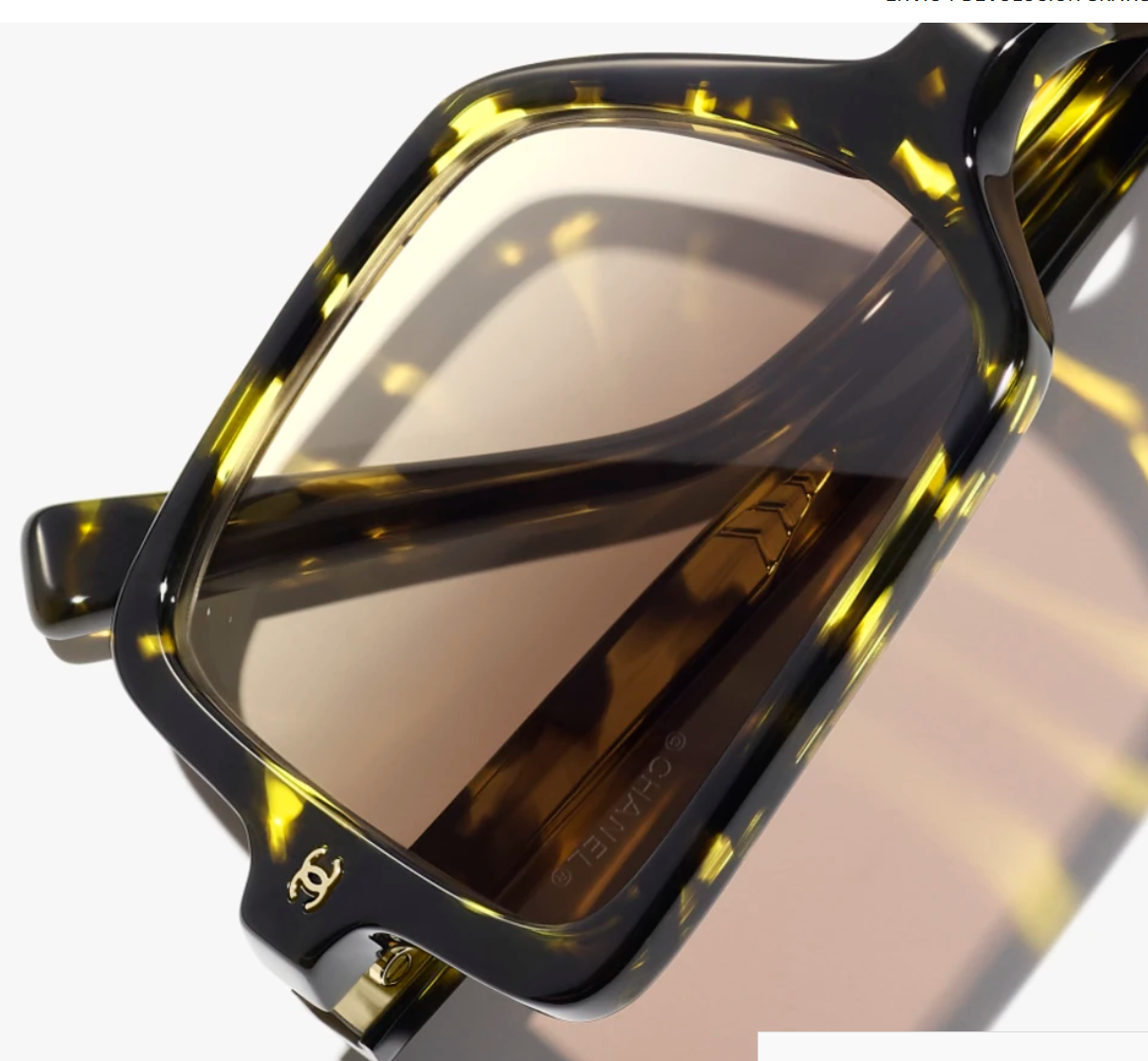👜 CHANEL | Gafas de sol cuadradas - Imagen 2
