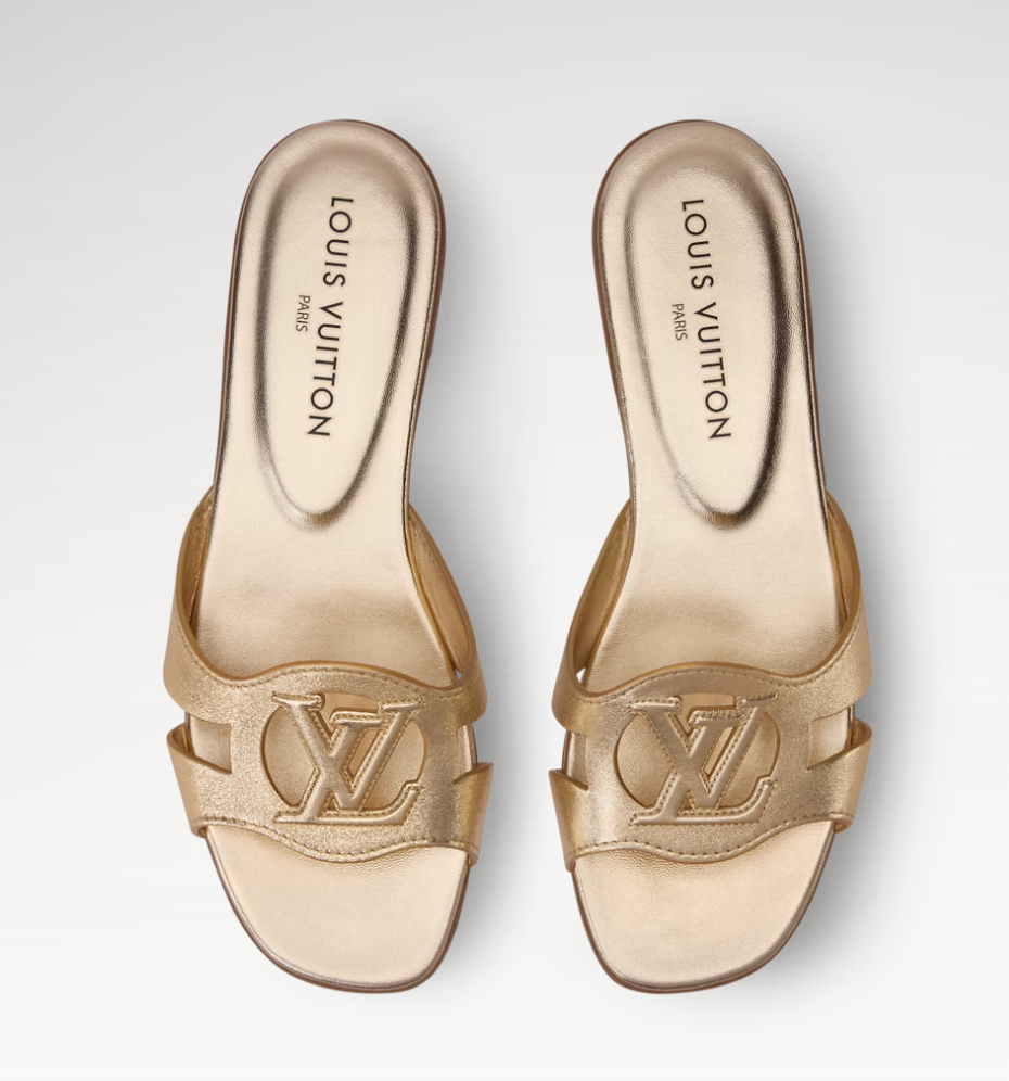 👜 LOUIS VUITTON | Mule plano LV Isola - Imagen 2
