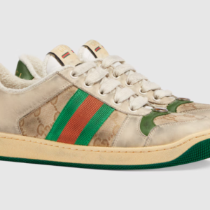 👜 Gucci | Zapatilla Screener de piel para mujer