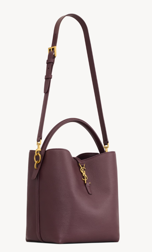 👜 YSL | Le 37 flexible de piel granulada - Imagen 6
