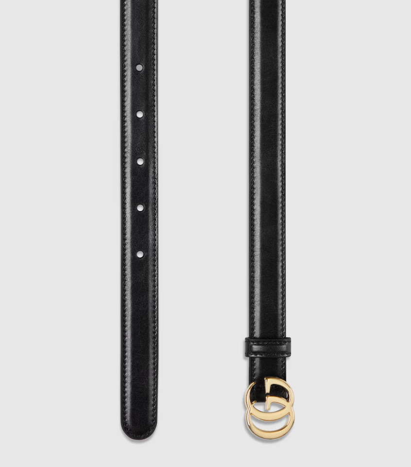 👜 Gucci | Cinturón GG Marmont estrecho - Imagen 2