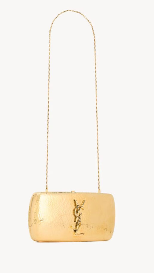 👜 YSL | Pochette Evening de metal - Imagen 3