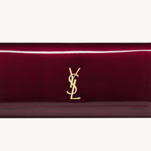 👜 YSL | Cartera de mano Kate de charol