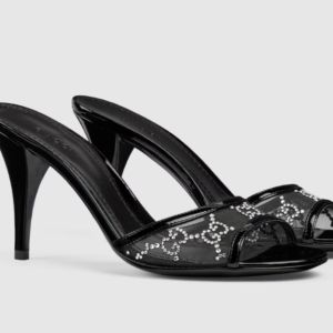 👜 Gucci | Sandalia con cristales para mujer