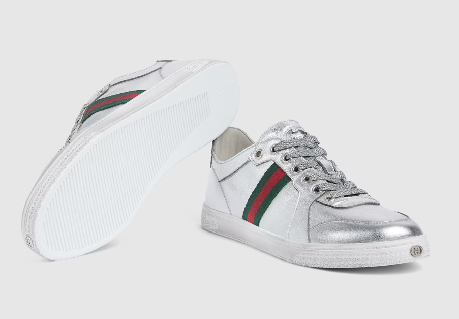 👜 Gucci | Zapatilla de caña baja Stretch para mujer - Imagen 4