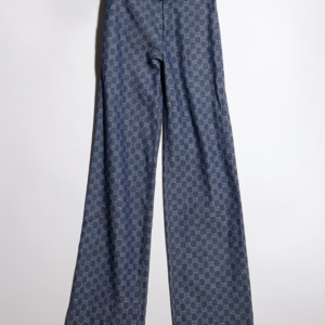 👜 Gucci | Pantalón de jacquard de algodón y denim con GG