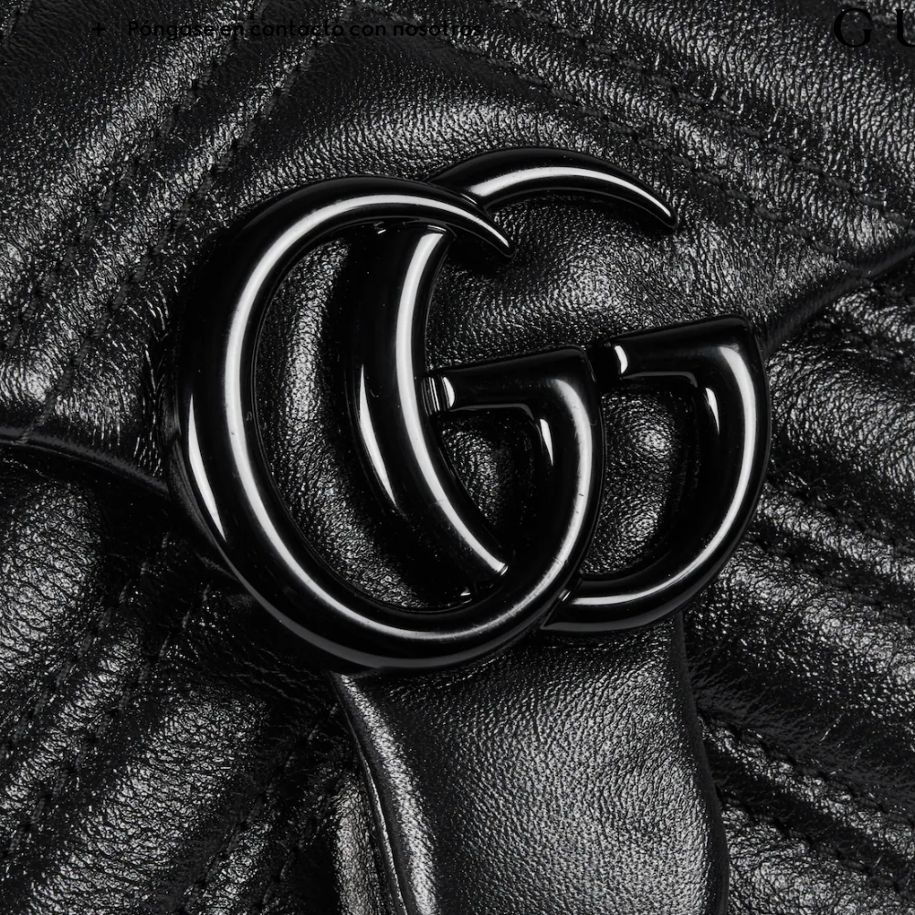 👜 Gucci | Minibolso de hombro GG Marmont - Imagen 2