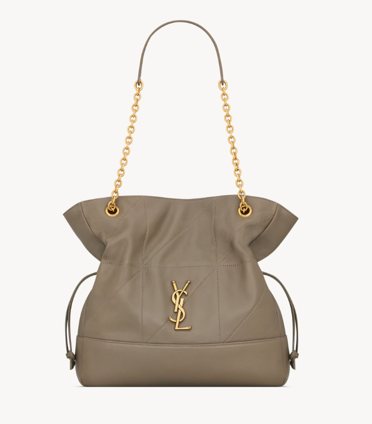 👜 YSL | Bolso shopper pequeño Jamie de piel de cordero