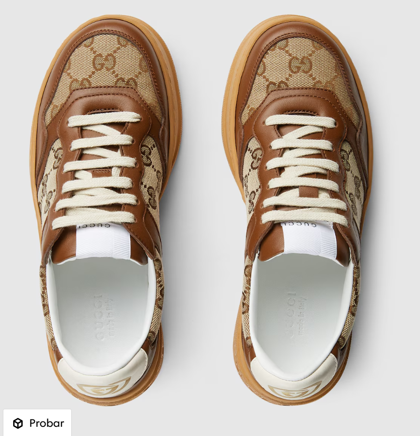 👜 Gucci | Zapatilla con GG - Imagen 3