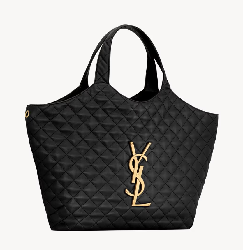 👜 YSL | Maxibolso shopper ICARE de piel de cordero acolchada - Imagen 2