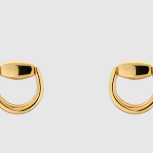👜 Gucci | Pendientes tuerca Gucci Horsebit oro 18k