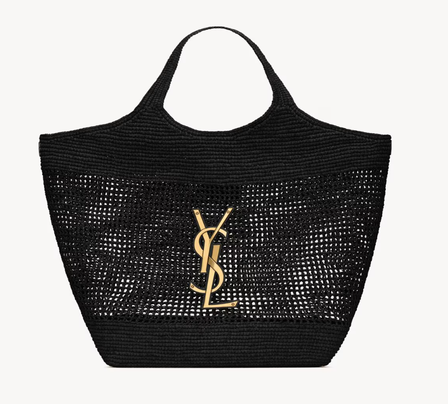 👜 YSL | Bolso Icare de rafia