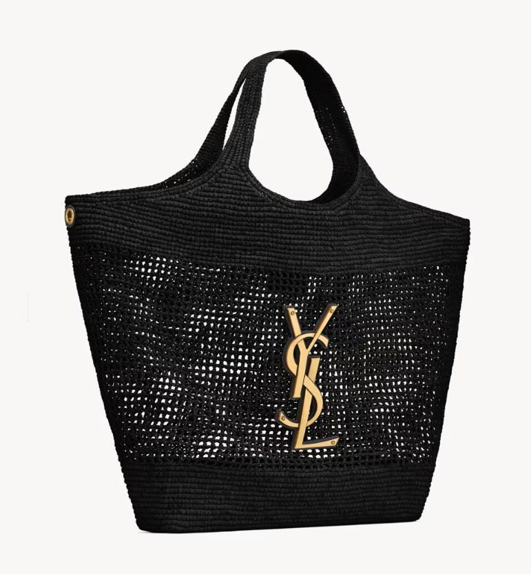 👜 YSL | Bolso Icare de rafia - Imagen 5