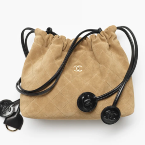 👜 CHANEL | Bolso de fiesta con correa de piel