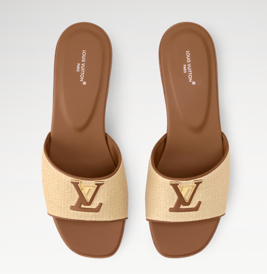 👜 LOUIS VUITTON | Mule plano LV Mare - Imagen 2