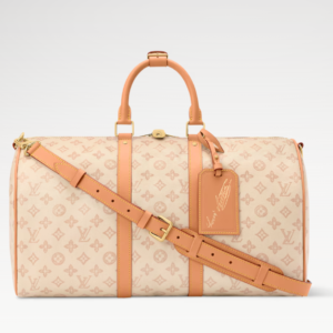 👜 LOUIS VUITTON | Bolsa de viaje Keepall 45 con bandolera
