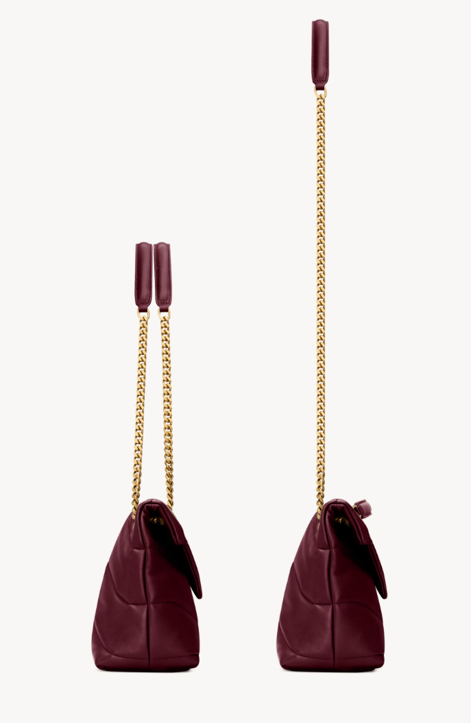 👜 YSL | Puffer pequeño de piel de cordero - Imagen 3