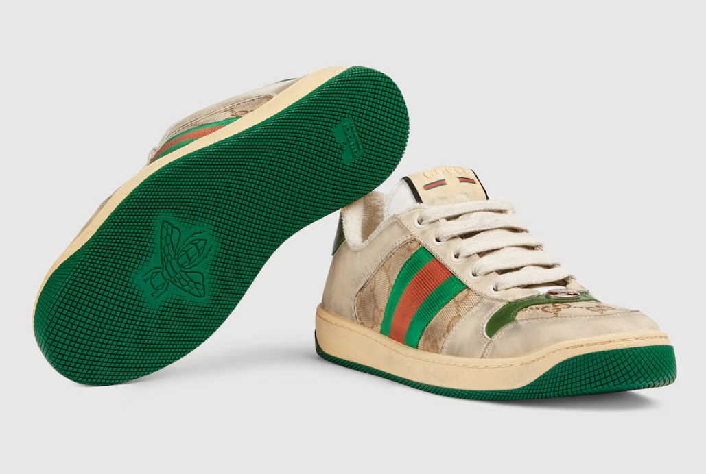 👜 Gucci | Zapatilla Screener de piel para mujer - Imagen 4