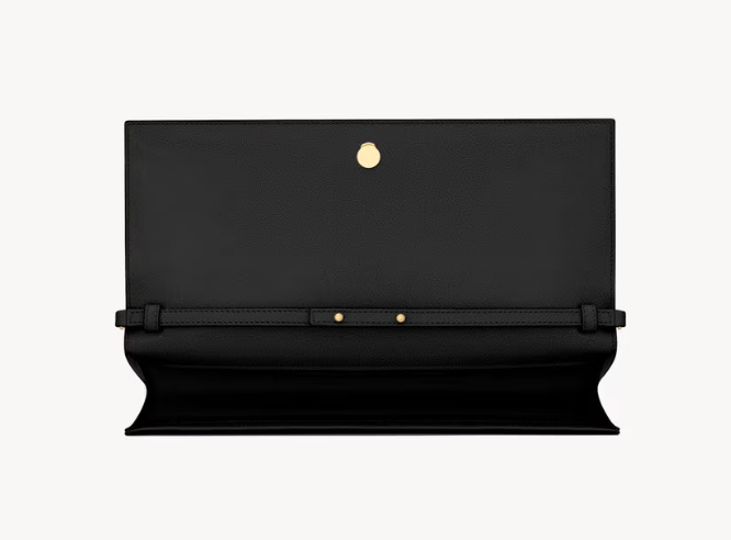 👜 YSL | Cartera de mano Kate de piel grain de poudre - Imagen 4