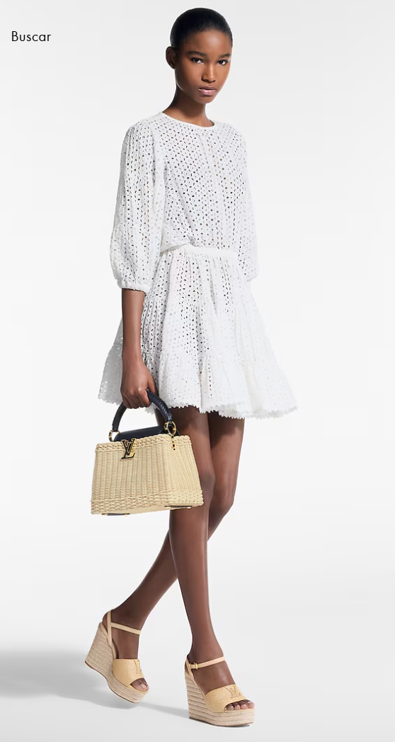 👜 LOUIS VUITTON | Sandalia con cuña LV Mare - Imagen 6