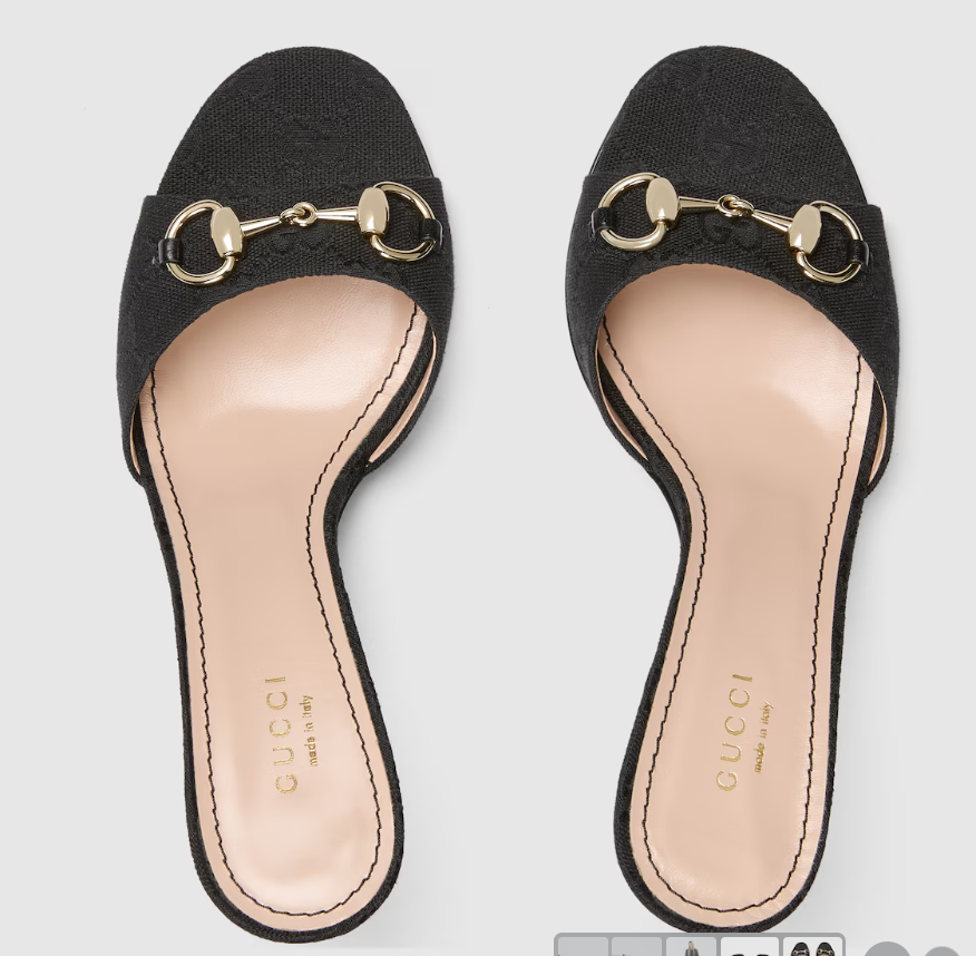 👜 Gucci | Sandalia tipo chancla con Horsebit para mujer - Imagen 4