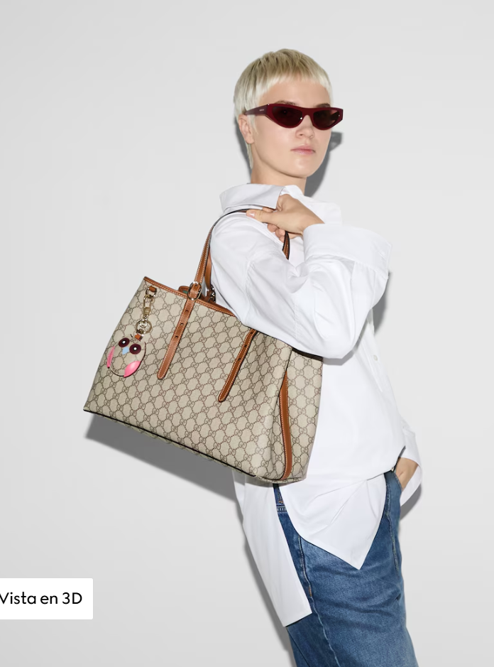 👜 DIOR | Bolso tote GG Emblem tamaño grande - Imagen 6