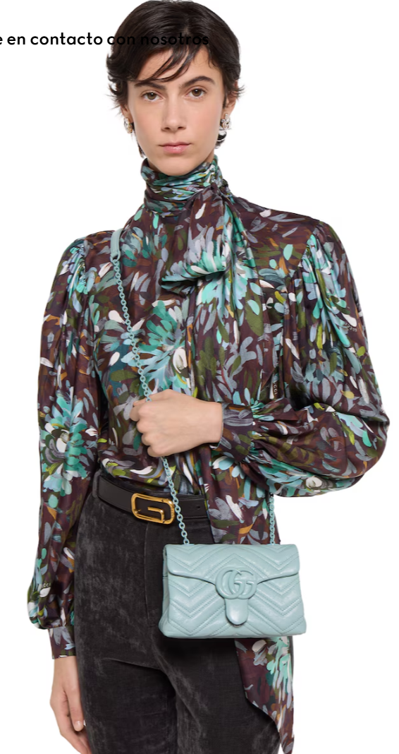 👜 Gucci | Minibolso de hombro GG Marmont - Imagen 5