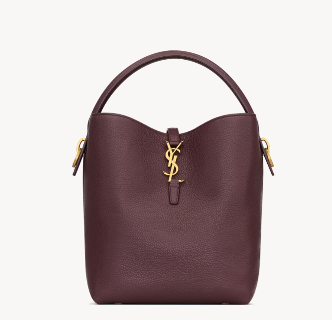 👜 YSL | Le 37 flexible de piel granulada
