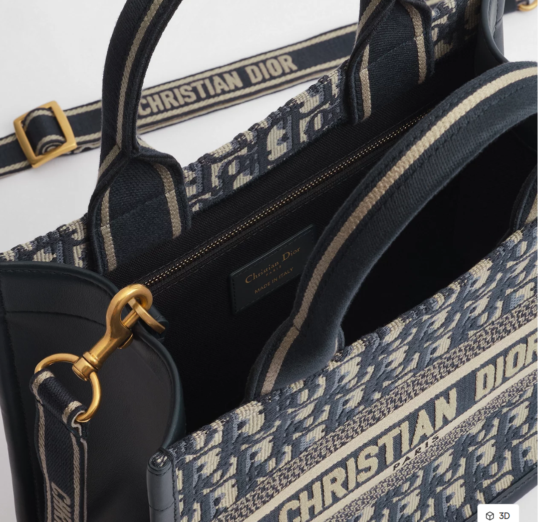 👜 DIOR | Dior Book Tote pequeño - Imagen 4