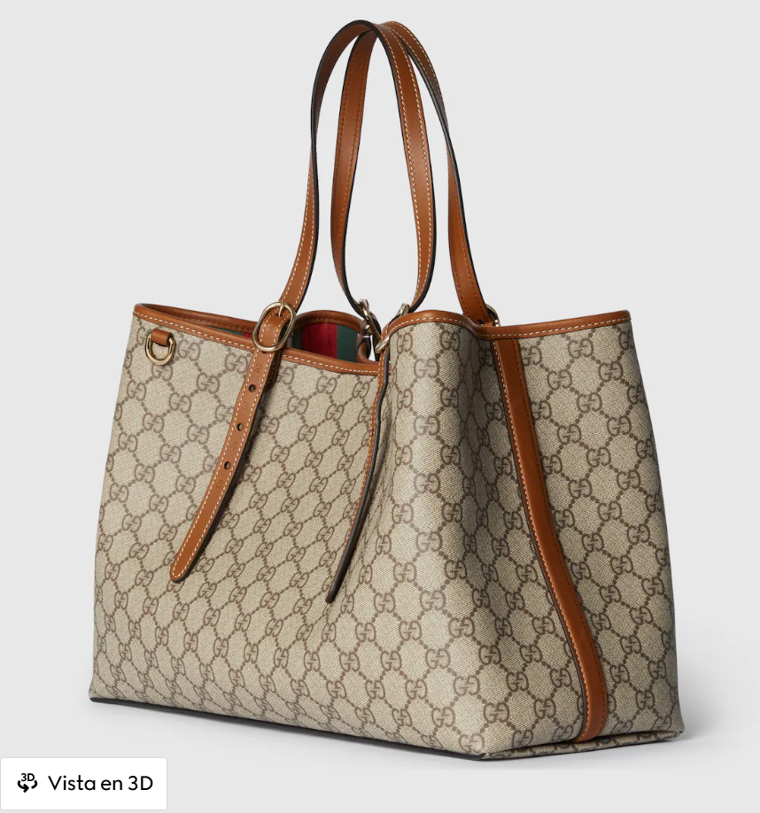 👜 DIOR | Bolso tote GG Emblem tamaño grande - Imagen 7