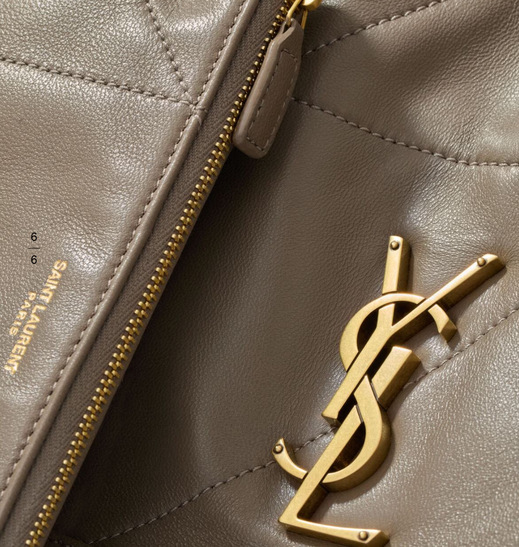 👜 YSL | Bolso shopper pequeño Jamie de piel de cordero - Imagen 5