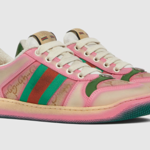 👜 Gucci | Zapatilla Screener con serigrafía para mujer