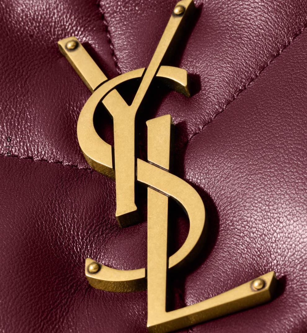 👜 YSL | Puffer pequeño de piel de cordero - Imagen 5