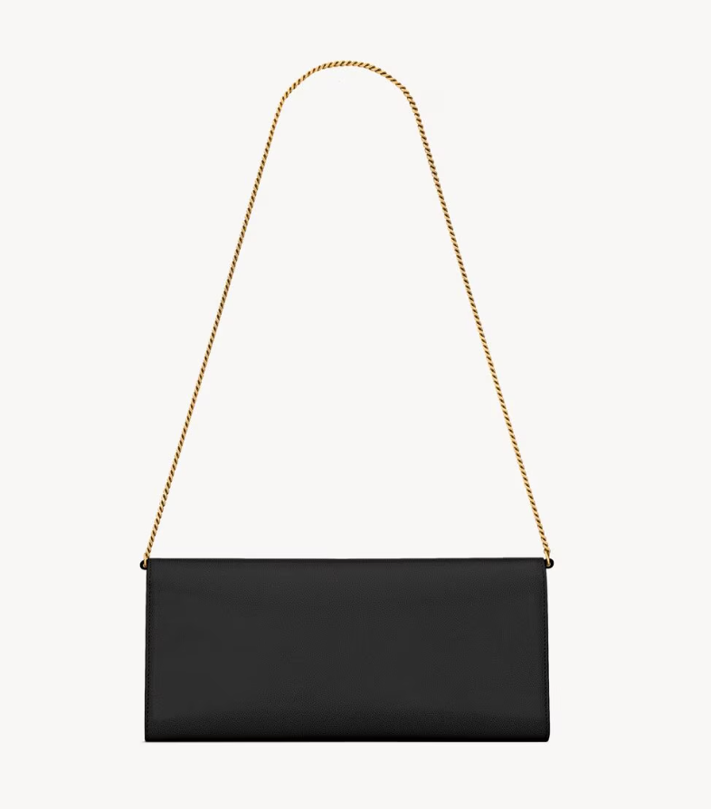 👜 YSL | Cartera de mano Kate de piel grain de poudre - Imagen 6