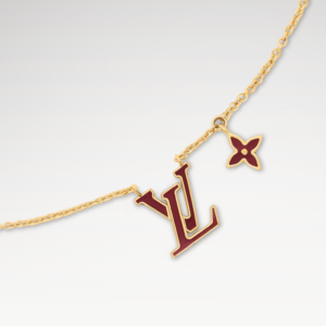 👜 LOUIS VUITTON | Collar LV Iconic Enamel