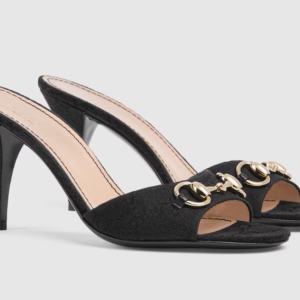 👜 Gucci | Sandalia tipo chancla con Horsebit para mujer