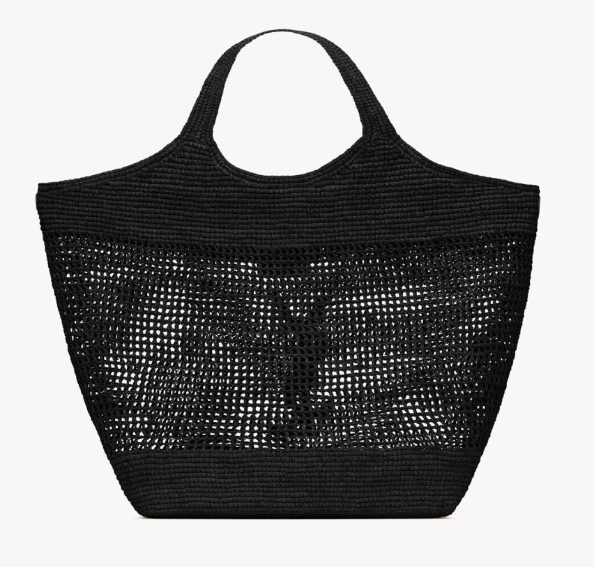 👜 YSL | Bolso Icare de rafia - Imagen 6